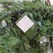 30" Pre-Lit Glistening Pine Wreath with Pinecones & Berries, Warm White LED Lights